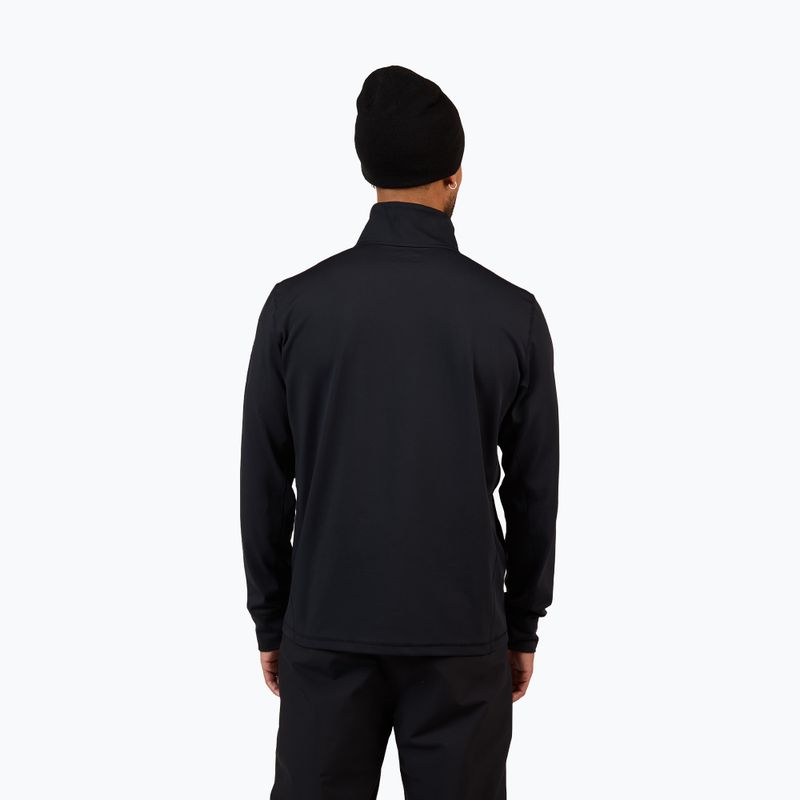 Férfi sípulóver Rossignol Mid Layer Stertch Half Zip black 3