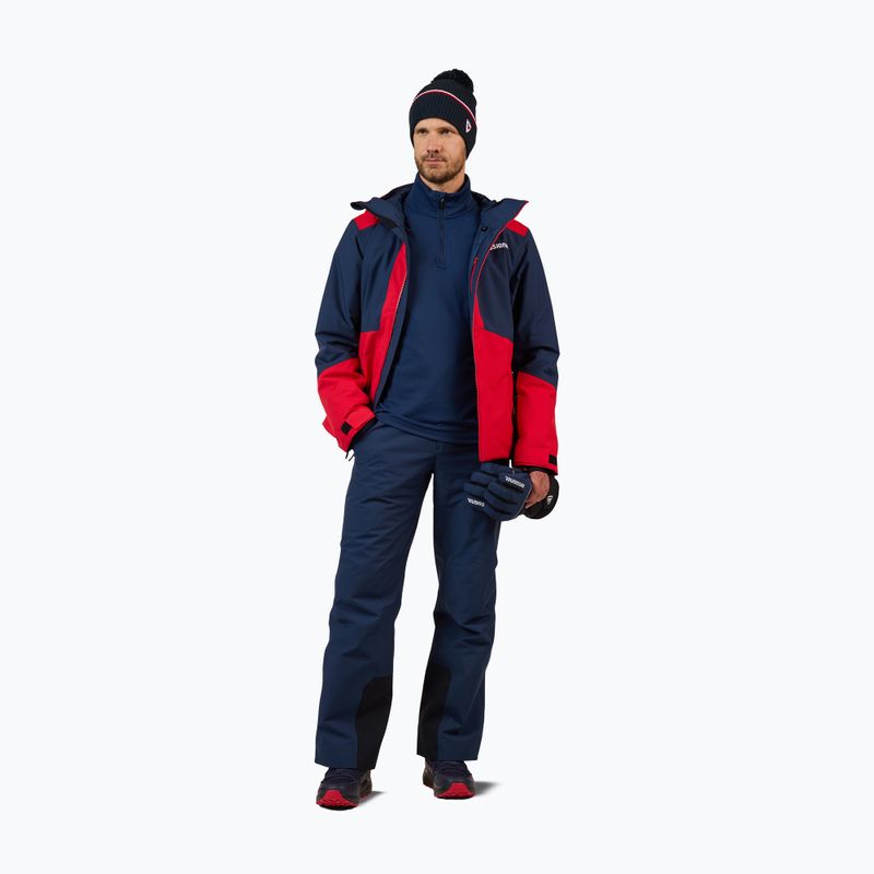 Férfi sípulóver Rossignol Mid Layer Stertch Half Zip dark navy 2