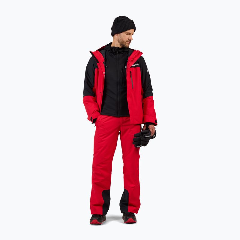 Férfi sínadrág Rossignol Insulated Ski sports red 2