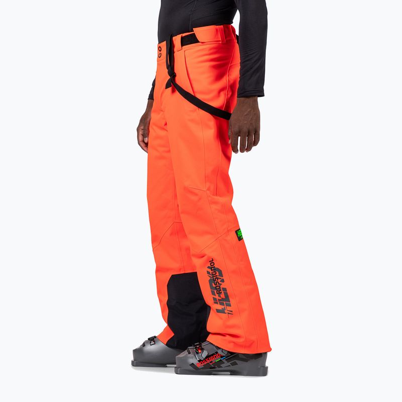 Férfi sínadrág Rossignol Blackside Insulated neon red 4