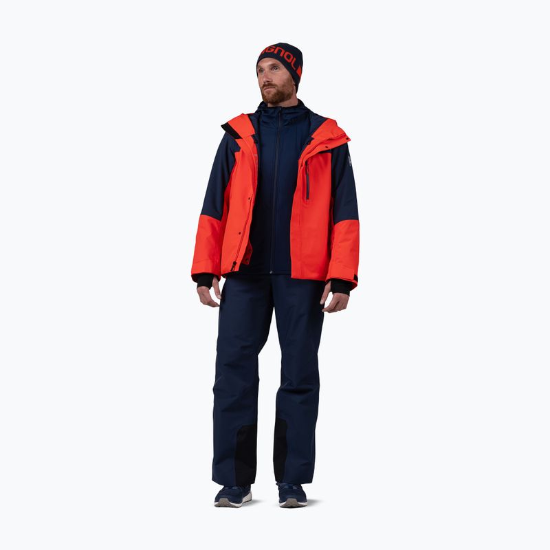 Férfi polár pulóver Rossignol Mid Layer Stretch Hoodie dark navy 2