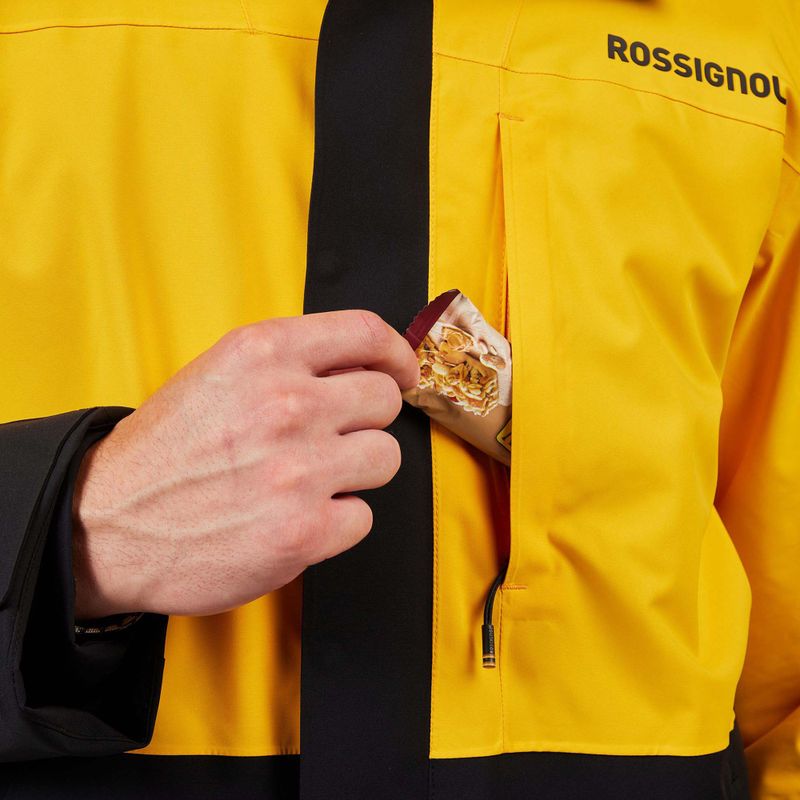 Férfi sídzseki Rossignol Desafio 2L Shell saffron yellow 10