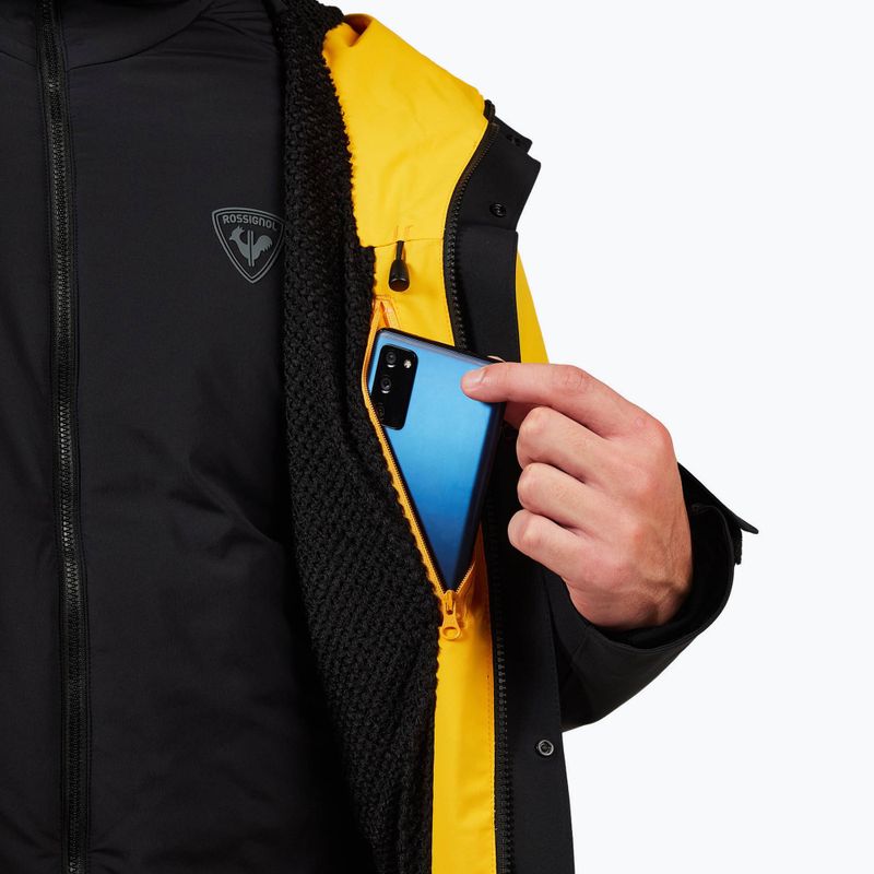Férfi sídzseki Rossignol Desafio 2L Shell saffron yellow 17