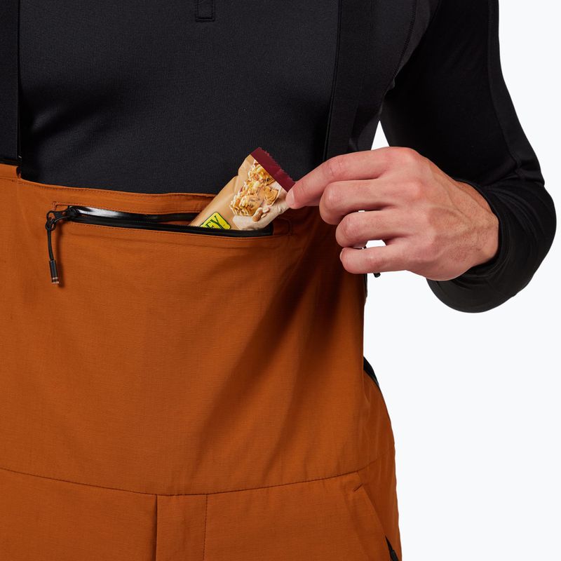 Férfi sínadrág Rossignol Outerlimits Insulated Bib deep caramel 5