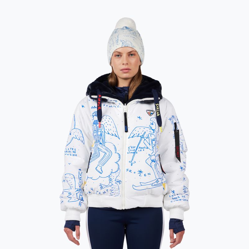 Női télikabát Rossignol JCC yeti-rev snow angel arctic print