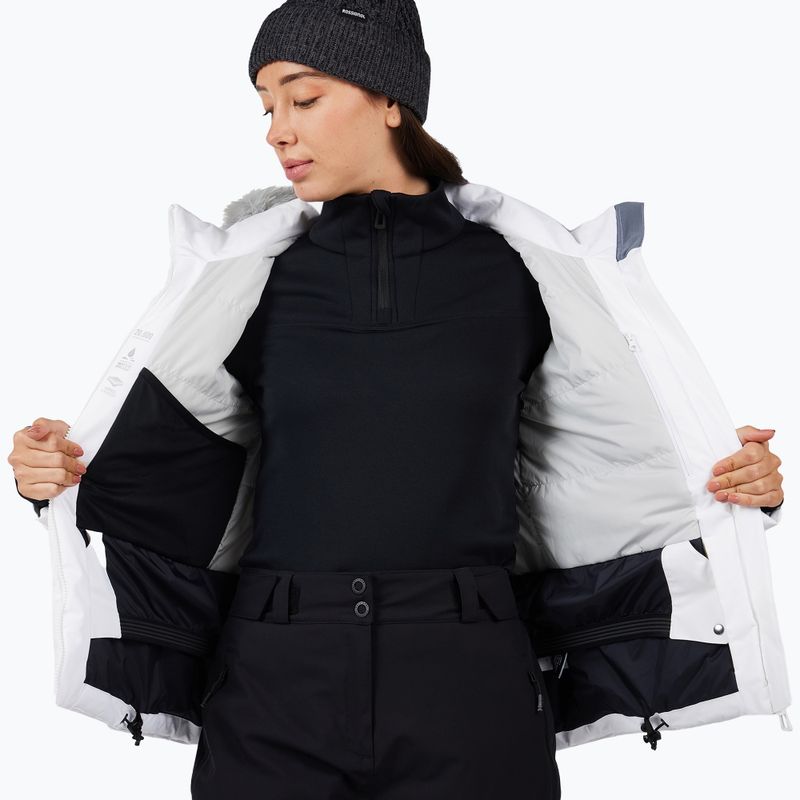 Női síkabát Rossignol Staci Insulated white 12