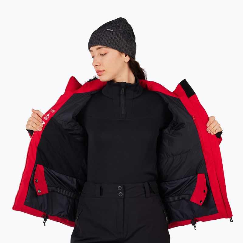 Női sídzseki Rossignol Staci Insulated ruby red 14