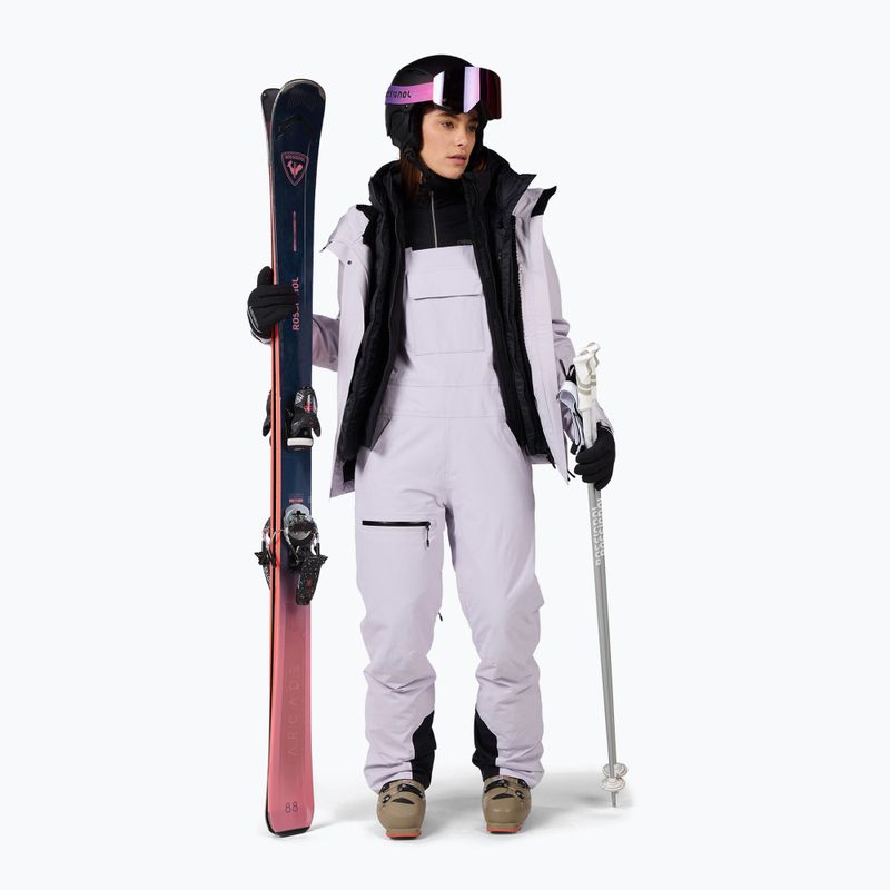 Női bélelt kantáros sínadrág Rossignol Outerlimits Insulated Bib galactic lilac 2