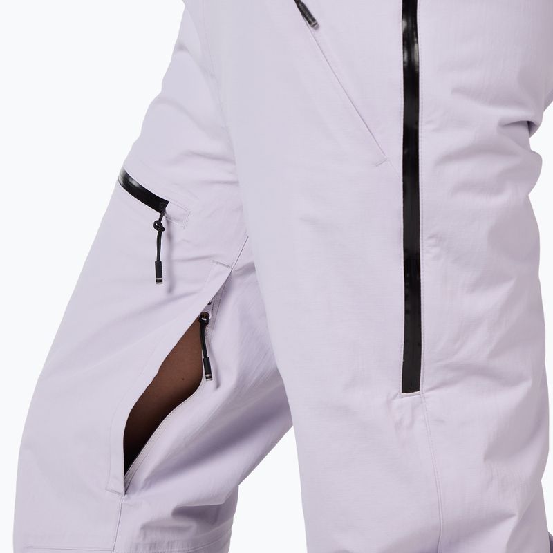 Női bélelt kantáros sínadrág Rossignol Outerlimits Insulated Bib galactic lilac 8