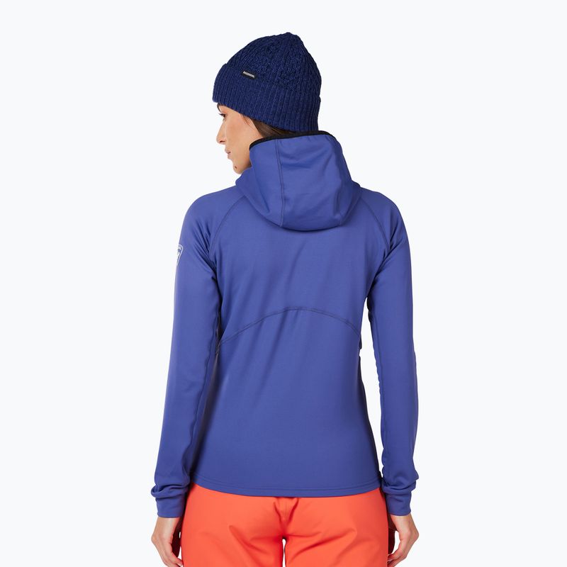 Női pulóver Rossignol Mid Layer Thin Full Zip future blue 3
