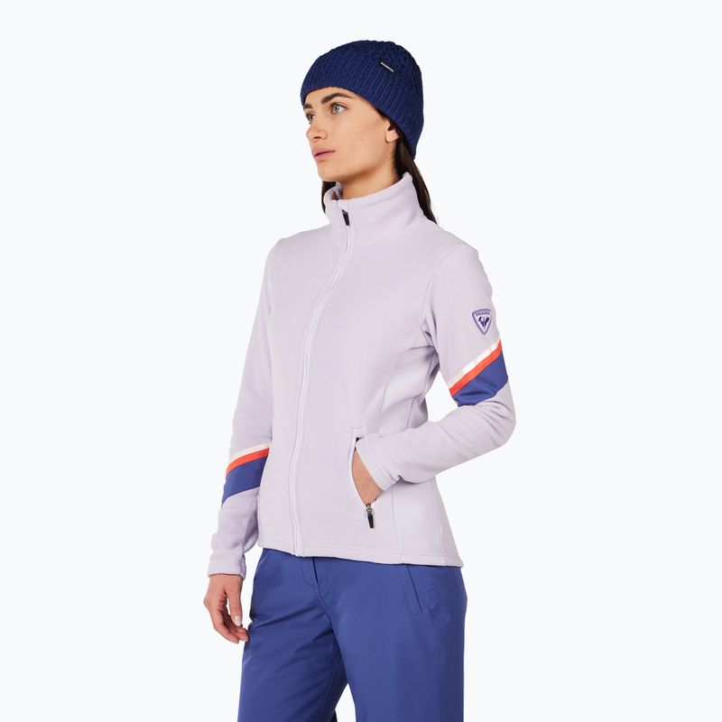 Női polárdzseki Rossignol Strawpile Fleece Fz galactic lilac 4