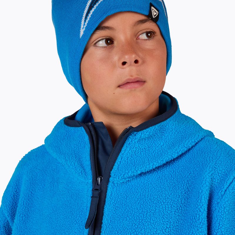 Gyerek pulóver Rossignol Alltrack Anorak Fleece blazing blue 6
