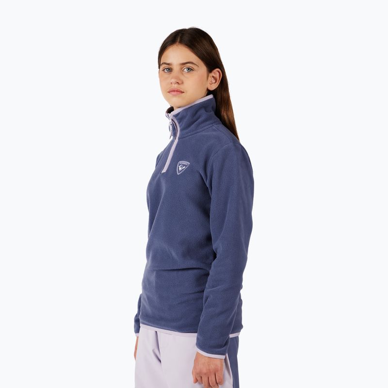 Gyerek polárdzseki Rossignol Jr Strawpile Fleece Fz true night blue 5