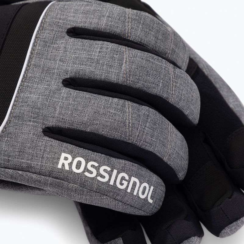 Férfi síkesztyűk Rossignol Tech Impr iTip heather grey 2