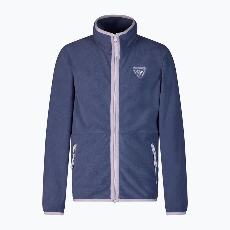 Gyerek polár pulóver Rossignol Jr Strawpile Fleece Fz RLNYL03_A02 True Night Blue