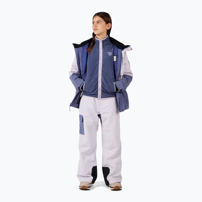 Gyerek polár pulóver Rossignol Jr Strawpile Fleece Fz RLNYL03_A02 True Night Blue 3