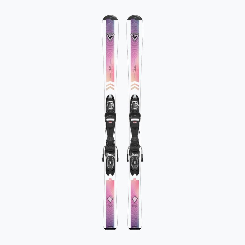 Gyerek síléc Rossignol Diva Jr 130-150 + Xpress 7 GW kötések