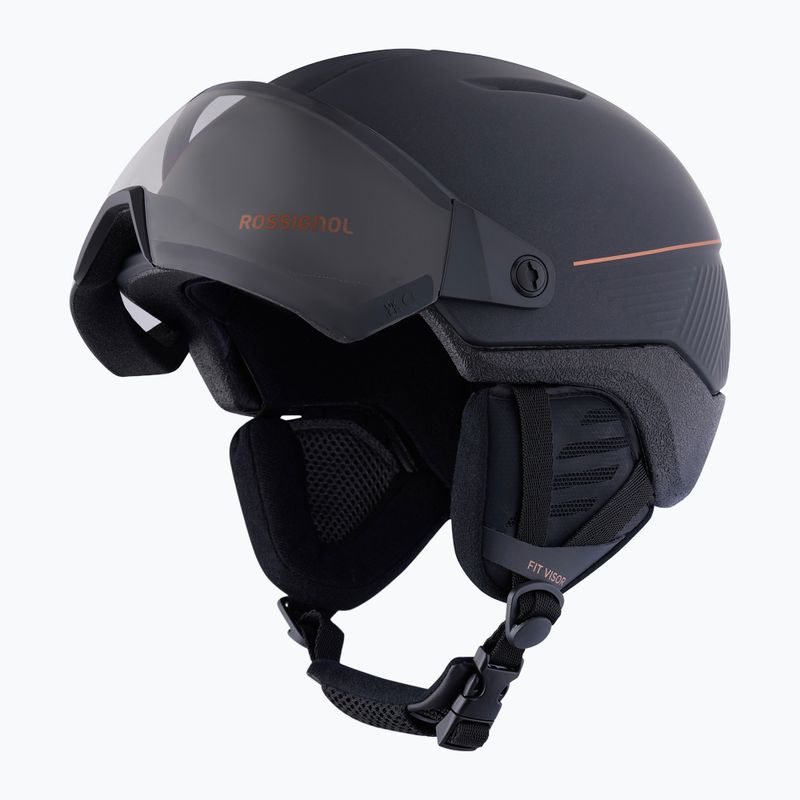 Sísisak Rossignol Fit Visor Impacts Photo black 3