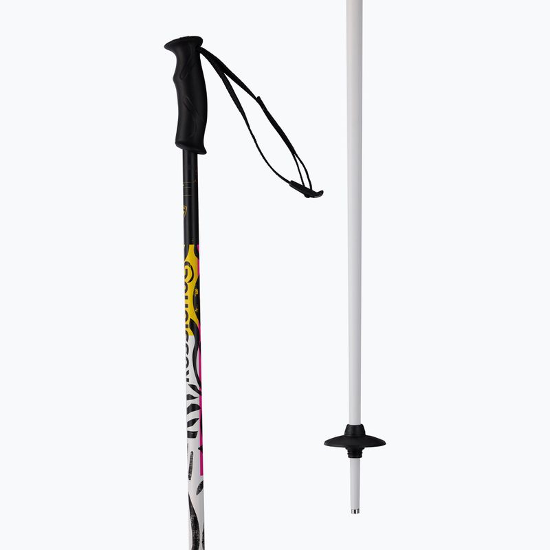Női síbotok Rossignol Electra SVG white/black 2