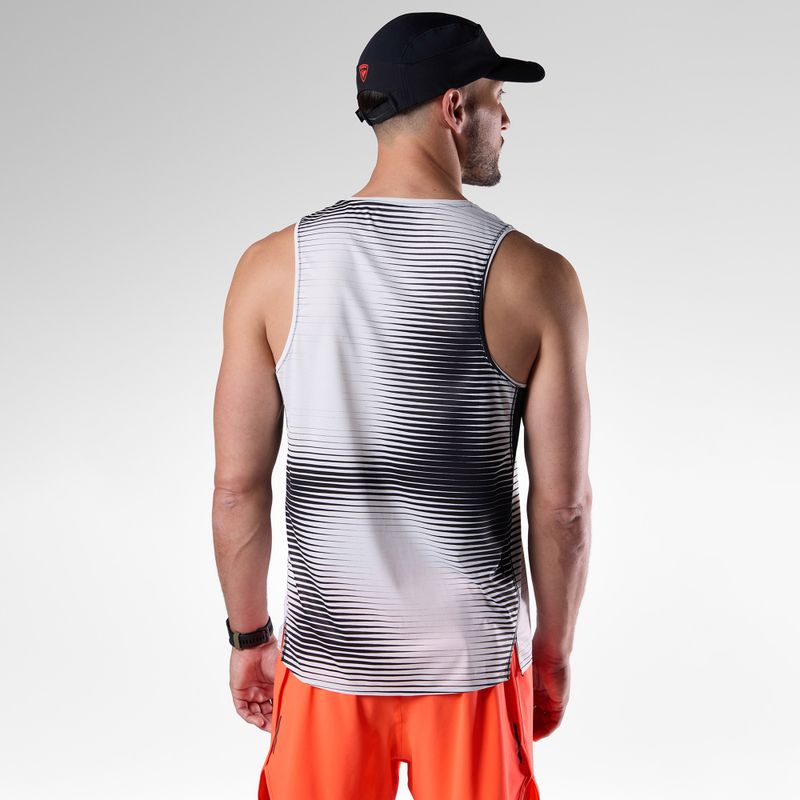 Férfi futópóló Rossignol Sapa Ultra Tank black line fogg 4