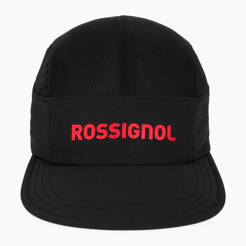 Baseballsapka Rossignol Active 5 Panel black/red 2