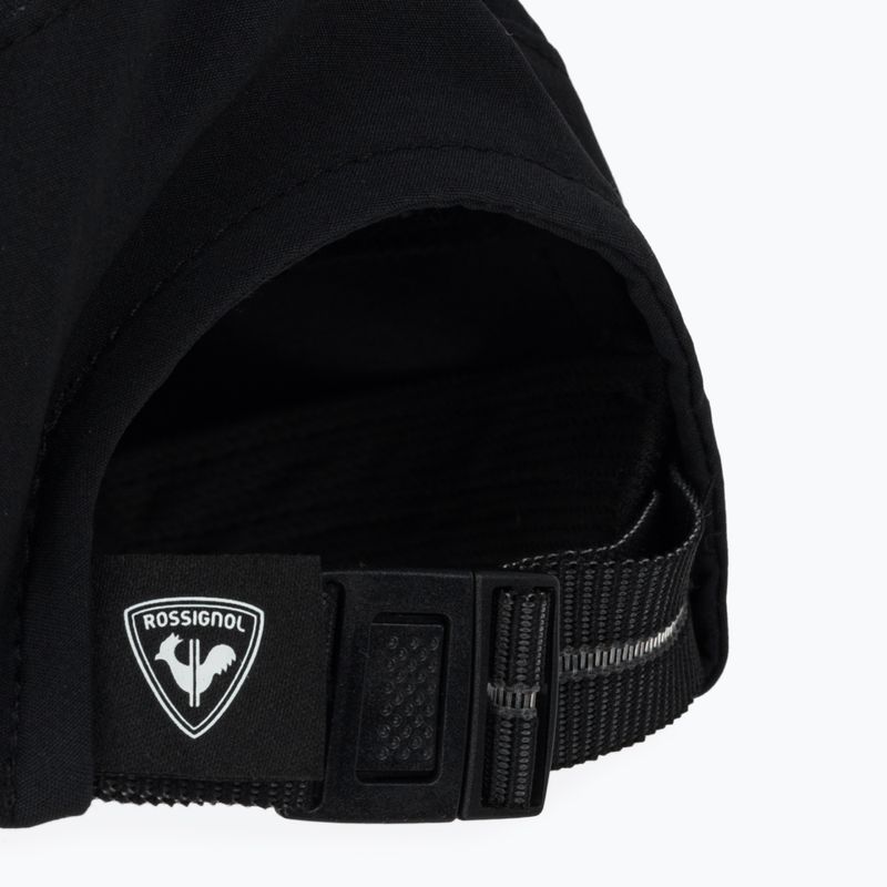 Baseballsapka Rossignol Active 5 Panel black/red 4
