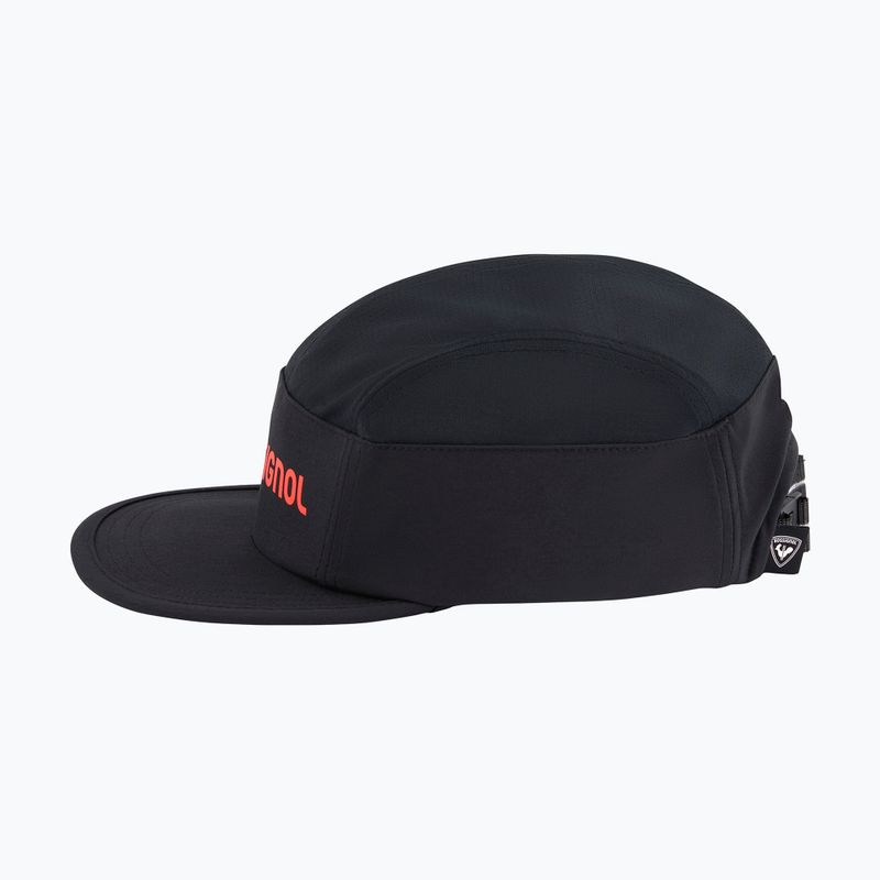 Baseballsapka Rossignol Active 5 Panel black/red 3