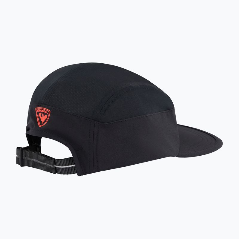 Baseballsapka Rossignol Active 5 Panel black/red 4