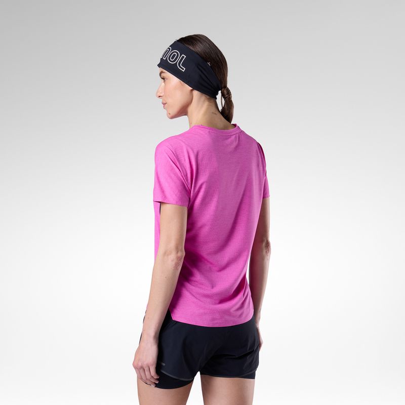 Női futópóló Rossignol Sapa Ultra Tee electric fuchsia 3