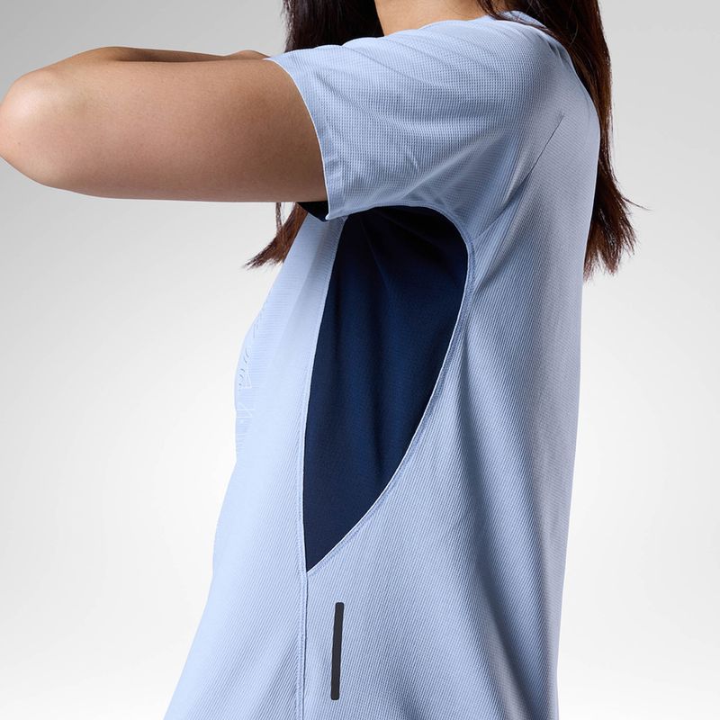Női futópóló Rossignol Sapa Ultra Tee blue aura 7