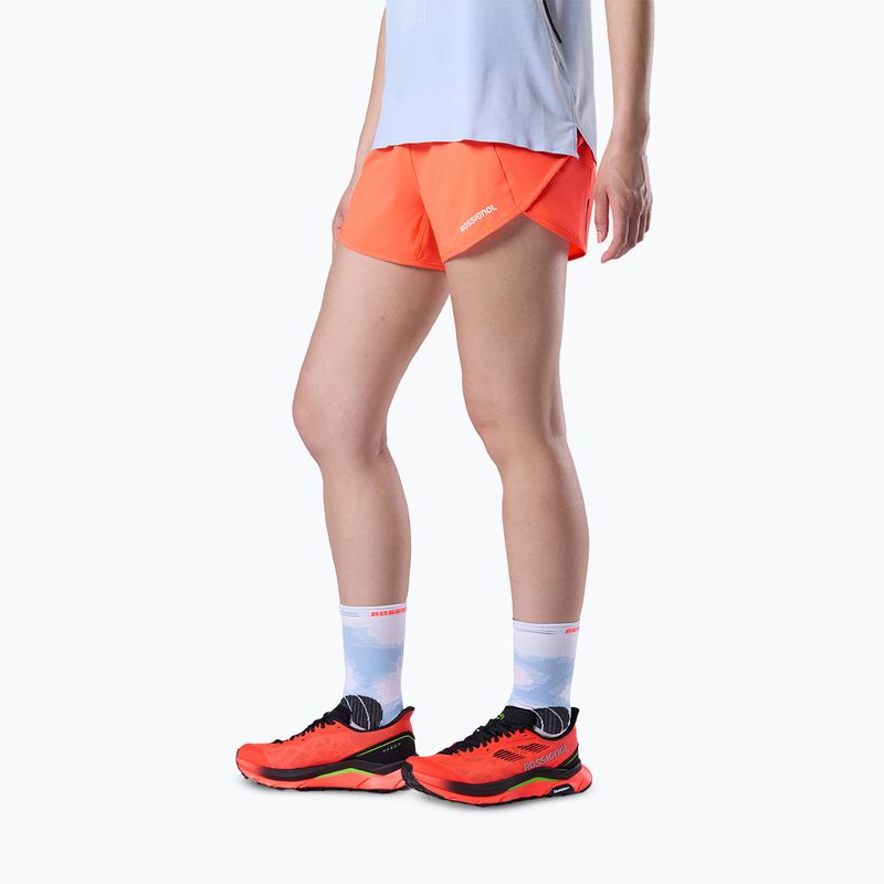 Női futóshort Rossignol Sapa neon red 4