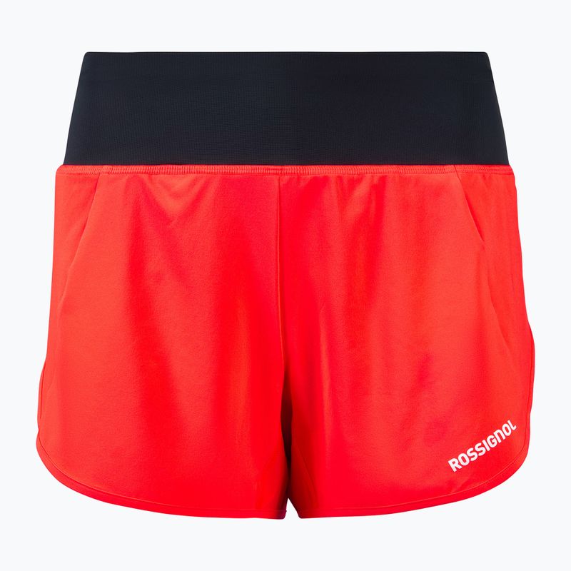 Női futóshort Rossignol Sapa neon red 8