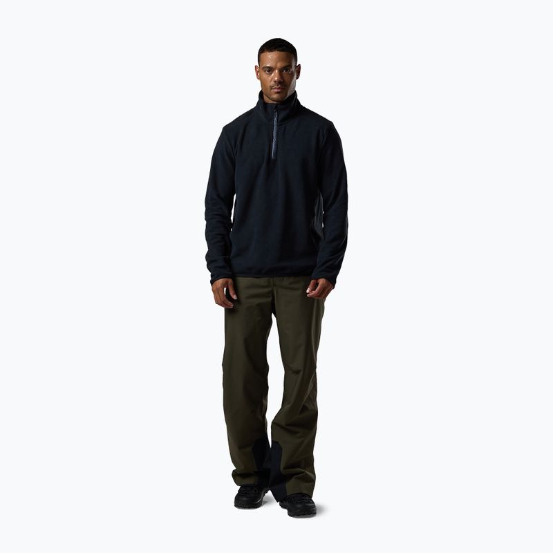 Férfi polár pulóver Rossignol Quarter Zip Fleece black 2