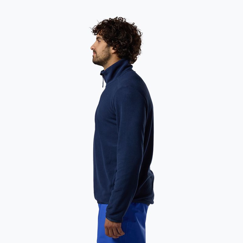 Férfi polár pulóver Rossignol Quarter Zip Fleece dark navy 4