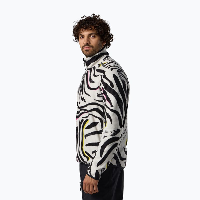 Férfi polár pulóver Rossignol Quarter Zip Fleece savage black 4