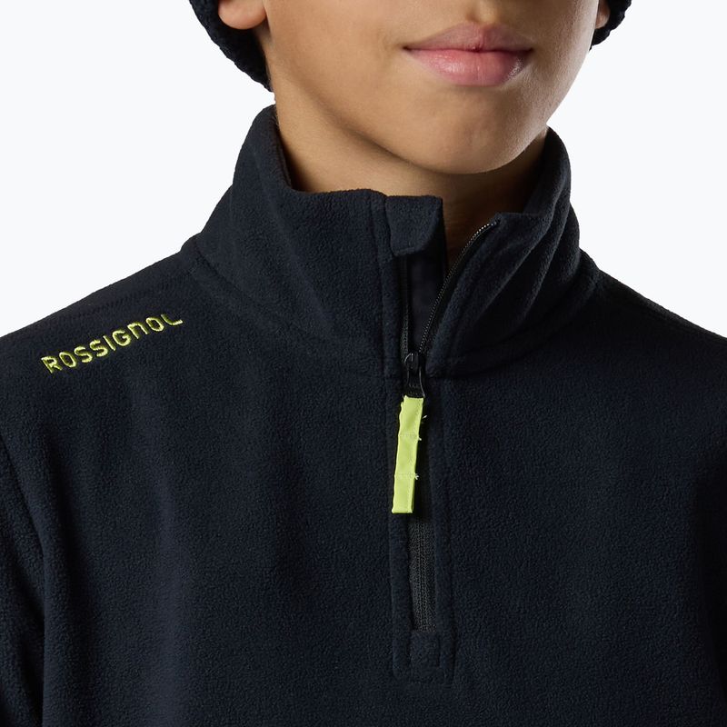 Gyerek polár pulóver Rossignol Quarter Zip Polar Fleece black 6