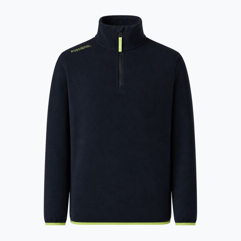 Gyerek polár pulóver Rossignol Quarter Zip Polar Fleece black 9