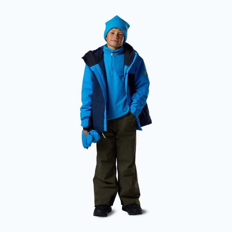 Gyerek polár pulóver Rossignol Quarter Zip Polar Fleece blazing blue 3