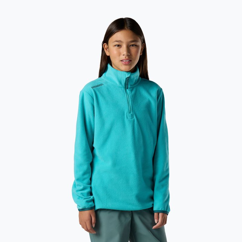 Gyerek polár pulóver Rossignol Quarter Zip Polar Fleece baltic 2