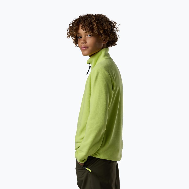 Gyerek polár pulóver Rossignol Quarter Zip Polar Fleece wild lime 5