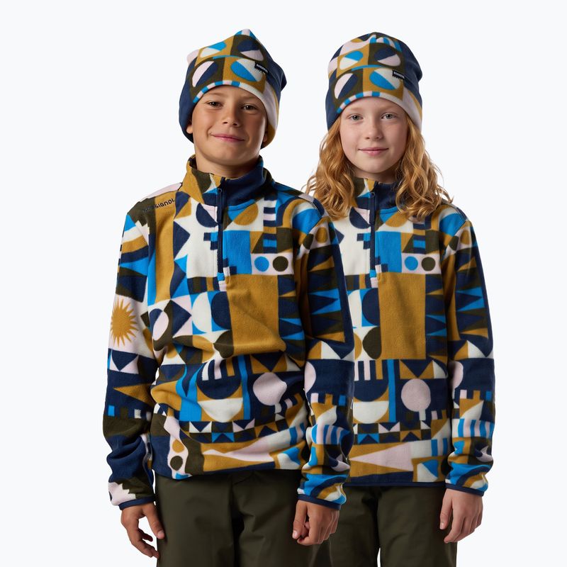 Gyerek polár pulóver Rossignol Quarter Zip Polar Fleece jr potpourri dazzle blue