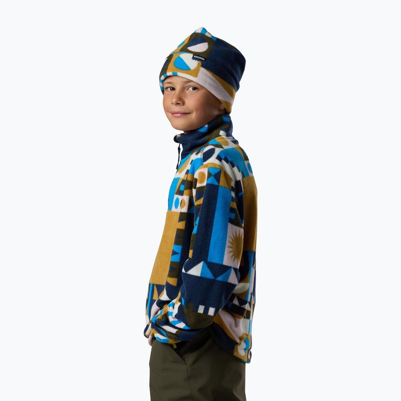 Gyerek polár pulóver Rossignol Quarter Zip Polar Fleece jr potpourri dazzle blue 5