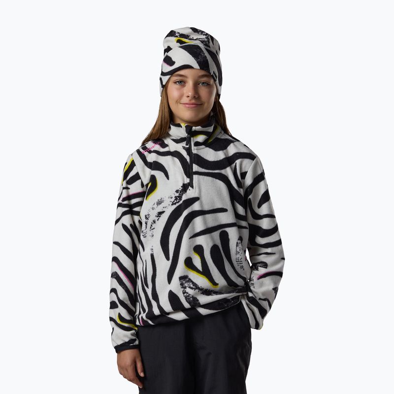 Gyerek polár pulóver Rossignol Quarter Zip Polar Fleece savage black 2