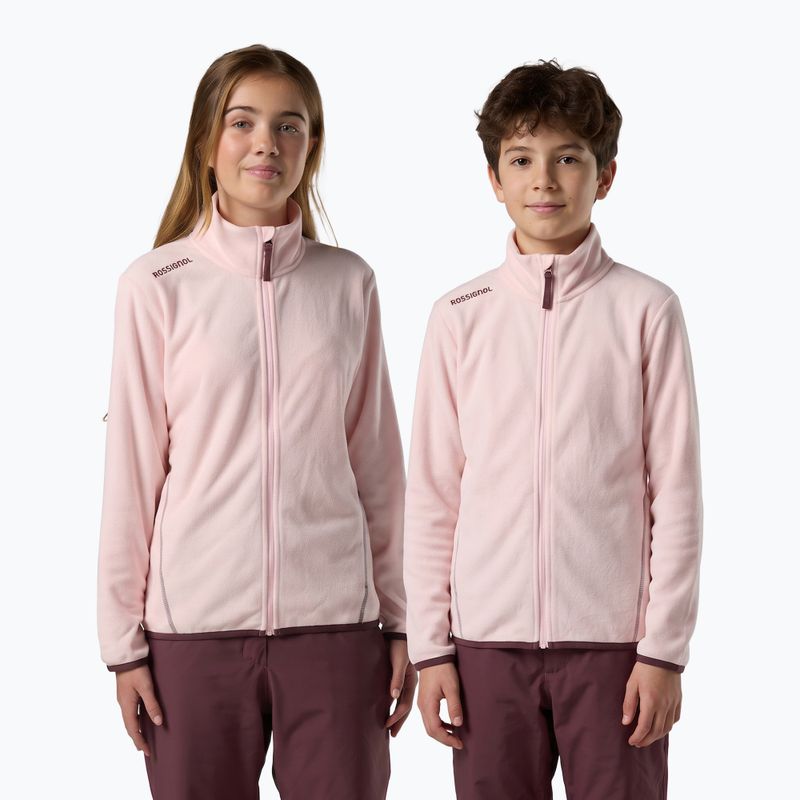 Gyerek polár pulóver Rossignol Polar Fleece pale lilac