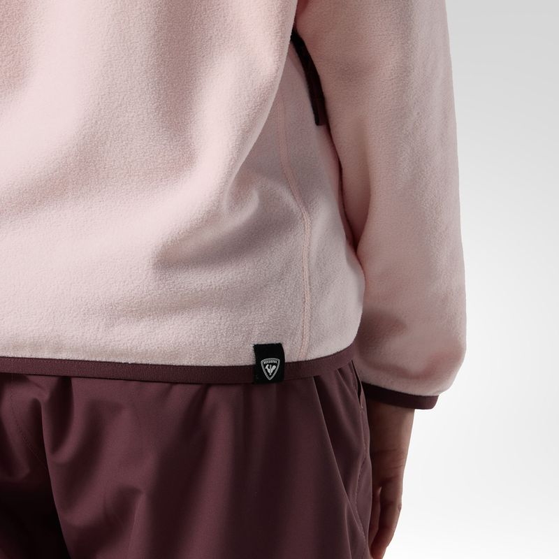 Gyerek polár pulóver Rossignol Polar Fleece pale lilac 7