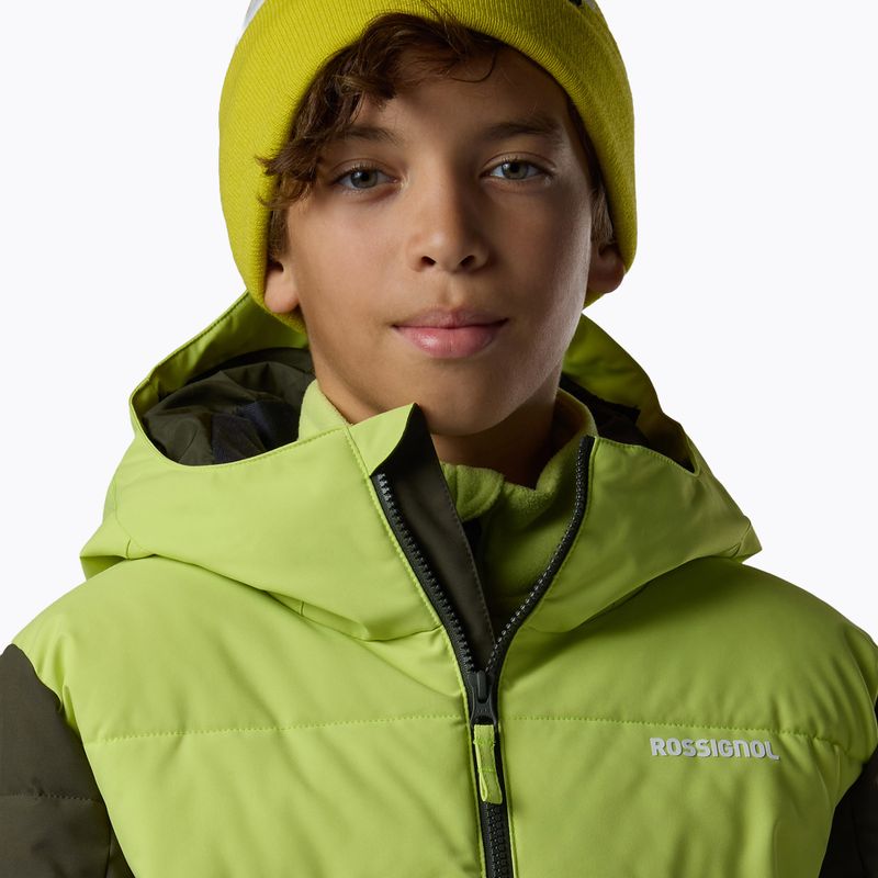 Gyerek síkabát Rossignol Siz Quiled olive shadow 5