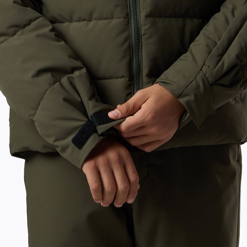Gyerek síkabát Rossignol Siz Quiled olive shadow 11
