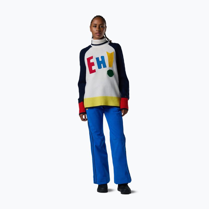 Női pulóver Rossignol JCC Graphic Turtle Neck white 2