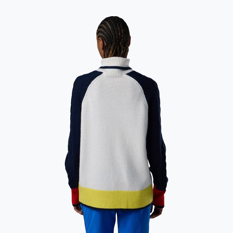 Női pulóver Rossignol JCC Graphic Turtle Neck white 3