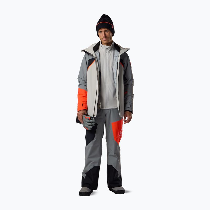 Férfi pulóver Rossignol Hero Stretch Fleece light grey 2